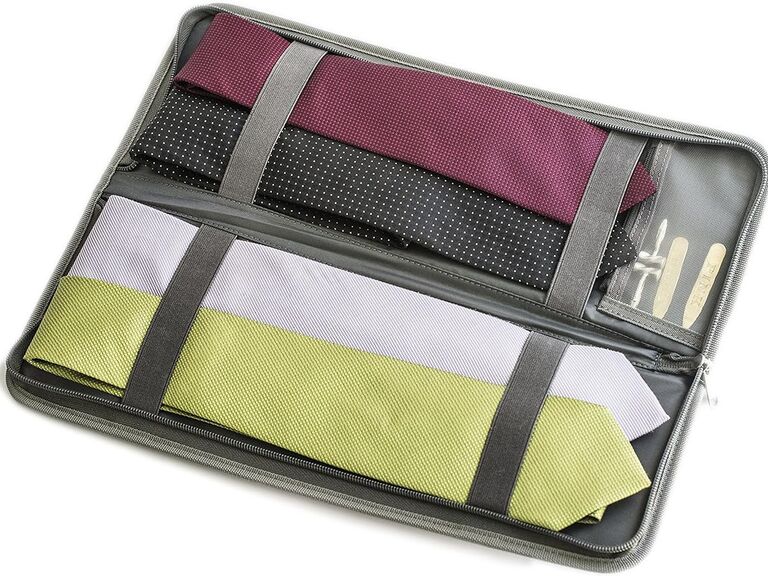 Travel tie case gift for groomsman from Amazon