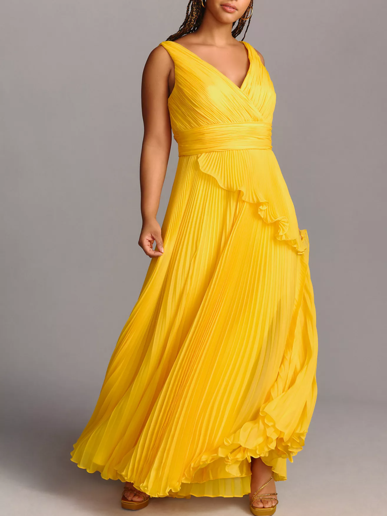light yellow bridesmaid dresses ZAPAKA Women Long Dress with Slit Strapless under30 Black One Shoulder Tight Size:5 years (110 cm)
