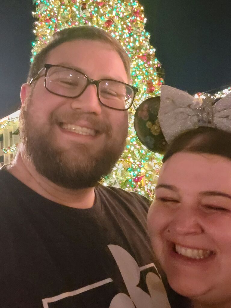 The couple visited Disneyland California to celebrate the holiday season, reveling in the festive spirit and thrilling rides.
