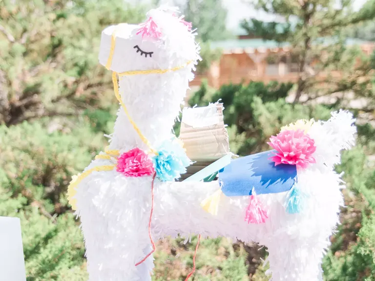Festive Piñata Card Box for Wedding