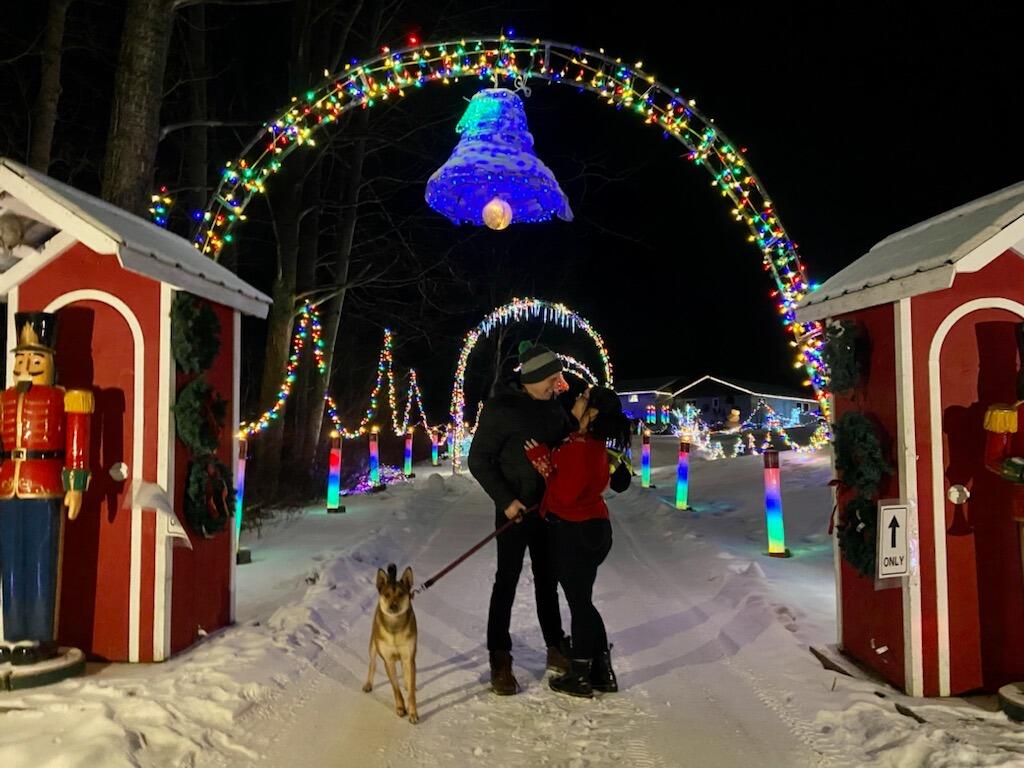 Martin's Christmas display