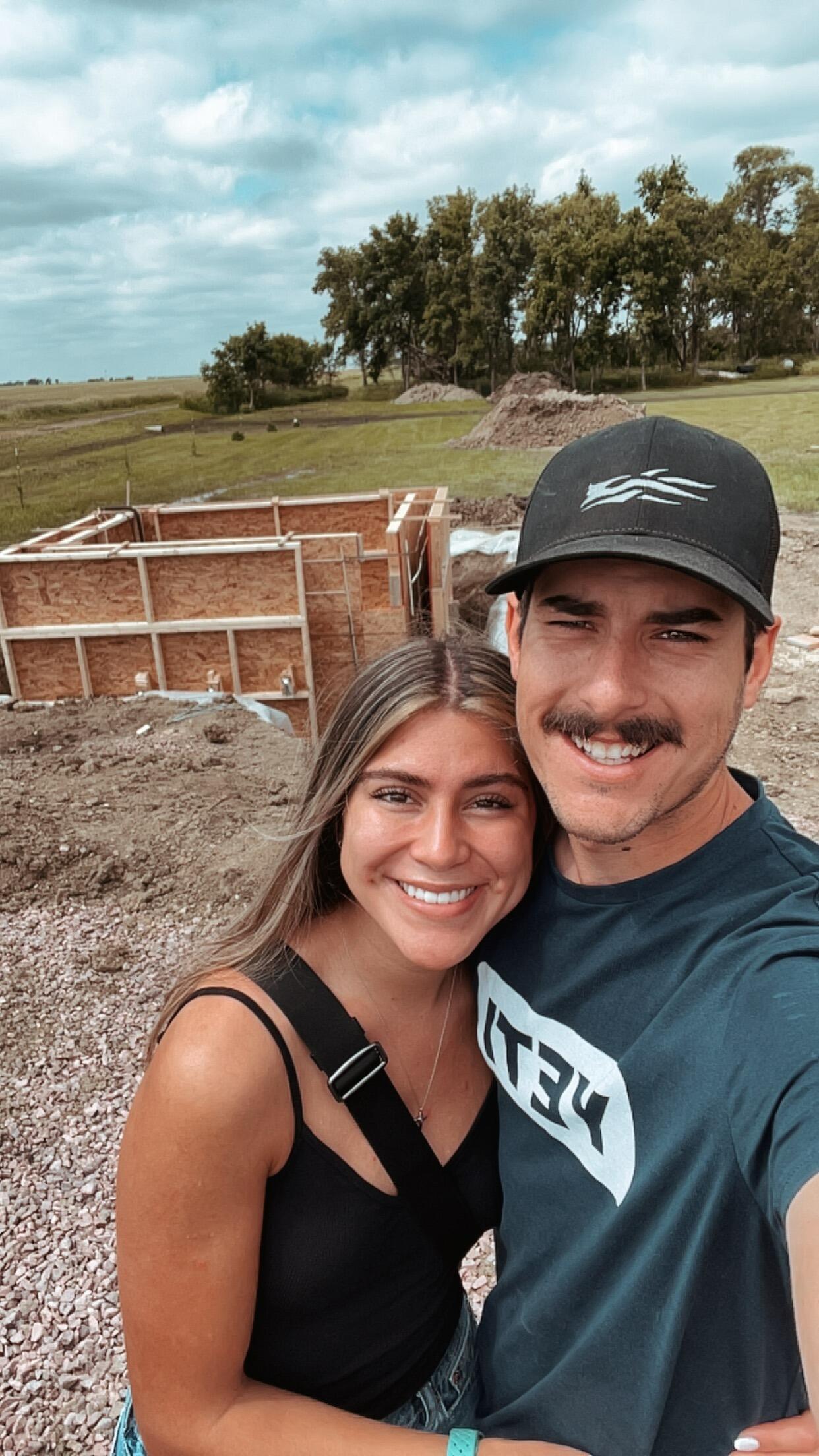 Busy building a grain bin house