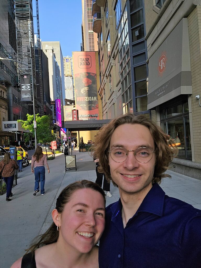 We flew out to NYC for my birthday to see 3(!) Broadway shows (Colin's a trooper) and hit the museums. At the Natural History museum, Colin seemed to know a ton of fun facts about the gemstones....