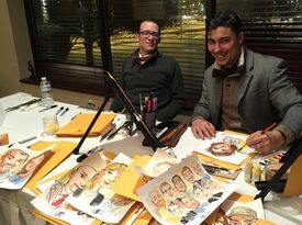 Ash Andrew & Diego JRC Cartoon Portraits - Caricaturist - Hopkinton, MA - Hero Gallery 4