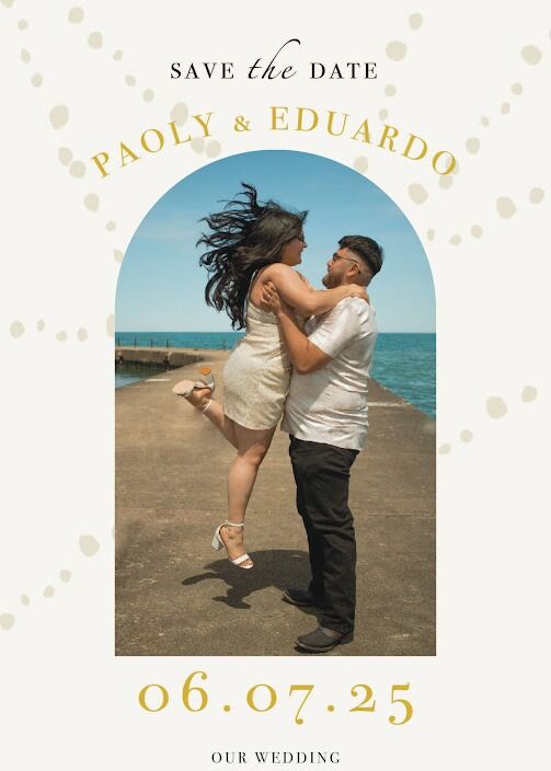 Although we are already technically married, what we are most excited about is being united with God as a witness for our unconditional love. See you soon!
Aunque tecnicamente ya estamos casados, lo que mas nos entusiasma es estar unidos con Dios como testigo de nuestro amor incondicional.  Nos vemos pronto!
