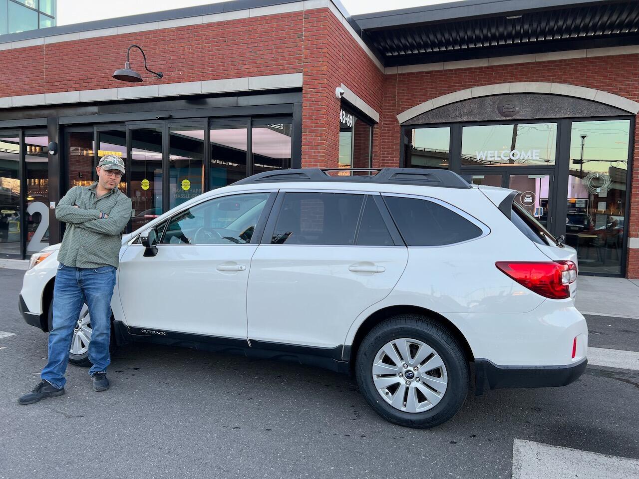 We bought a car in Philly to facilitate our drive to the West Coast.