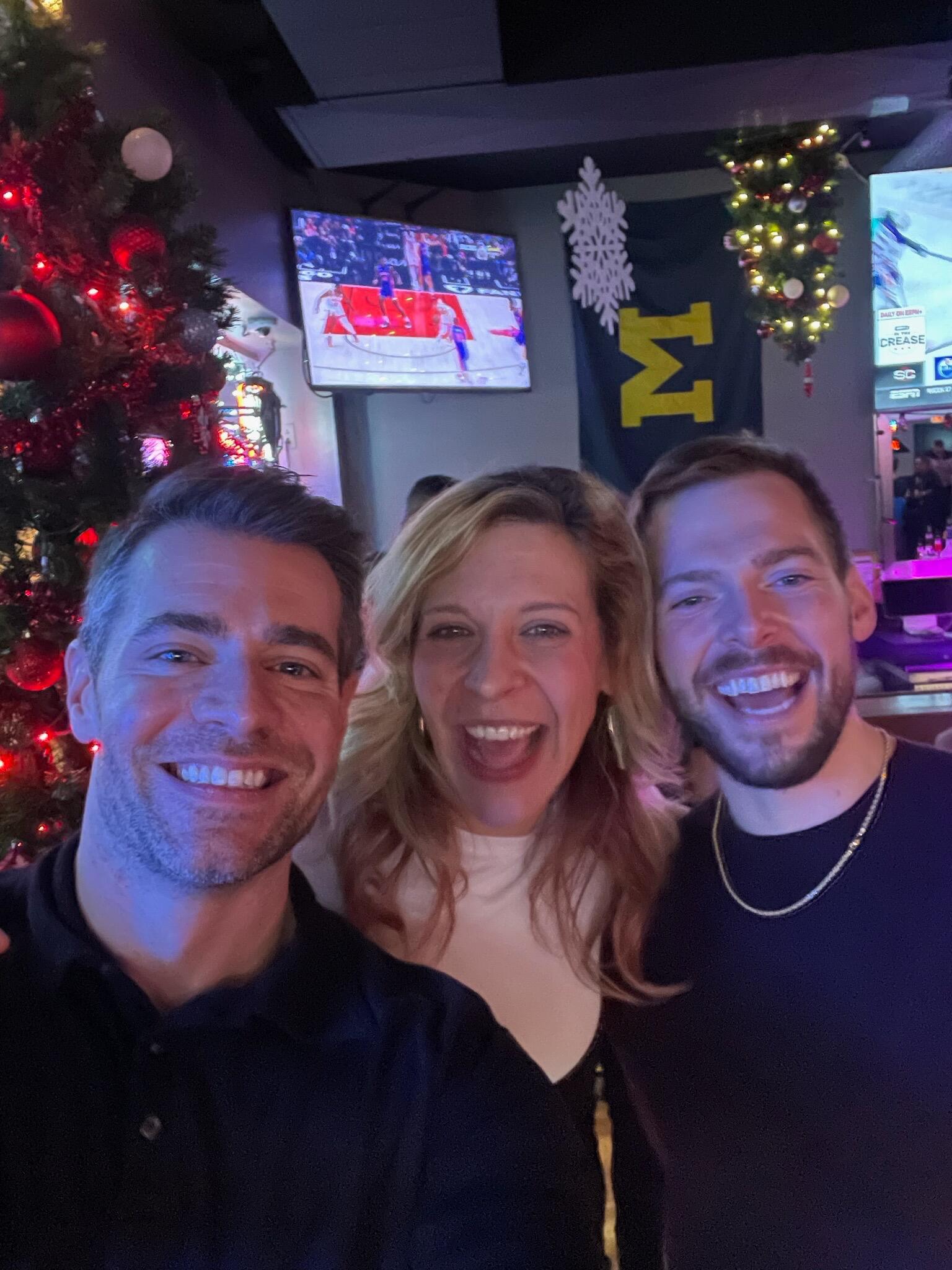 Jeff meets Michael's family for the holidays in Chicago and is loved by everyone

PRO TIP: Trailer Trash Tammy Christmas sweaters are a family hit