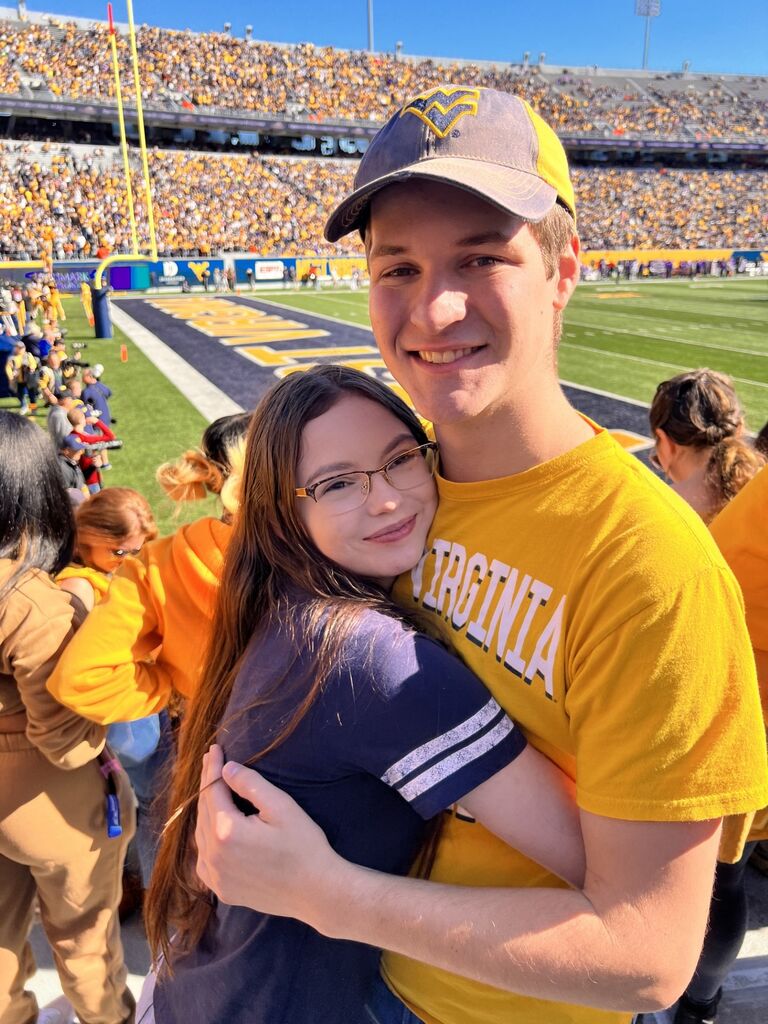 Our First Football Game Together!