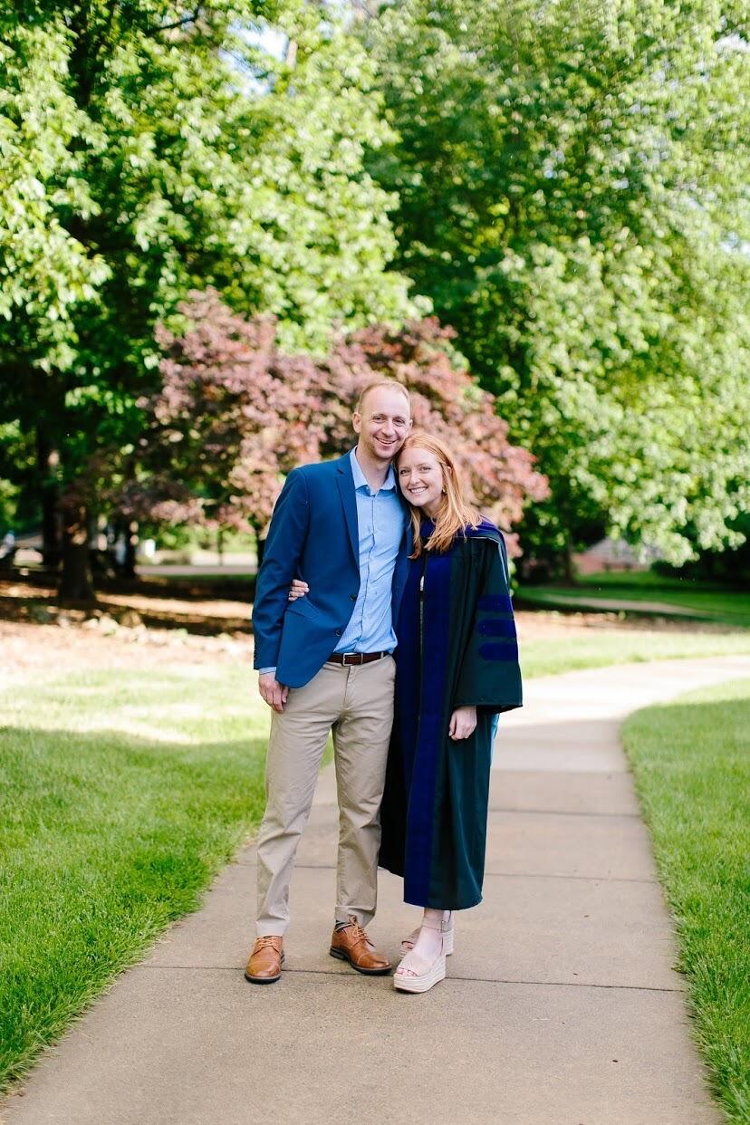 Taylor graduates from the University of North Carolina School of Law.