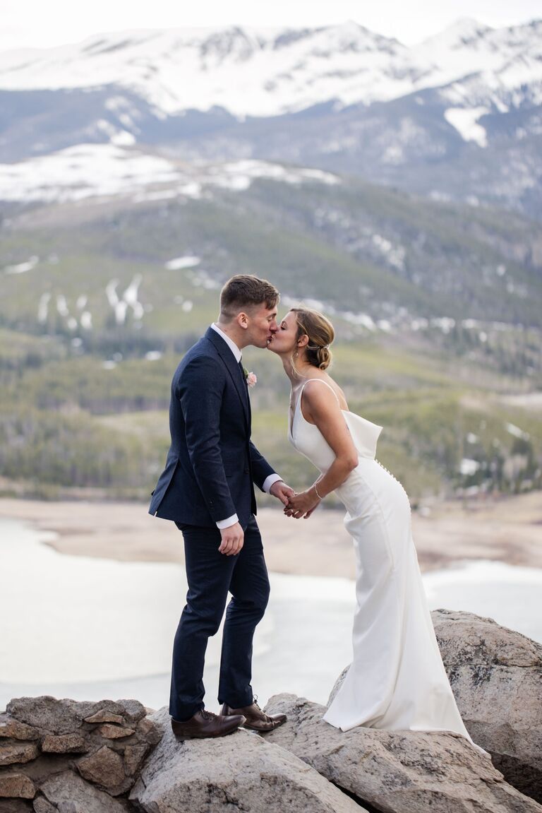 The visa was approved in March of 2023, Colin entered the USA on April 20th, and on May 8th, 2023 they got married on top of a mountain in Breckenridge, CO just the 2 of them. It was the happiest day of their lives. They promised their lives to each other and knew that there were no more goodbyes. It was a big surprise to all of their friends but the amount of love and support they received from everyone around them was so incredible. They couldn't wait to start planning their day where they could celebrate their love with all of their favorite people...