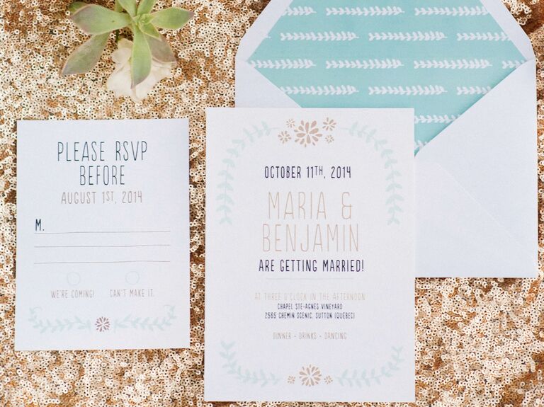 Wedding Invitation Wording Etiquette ...brides.com