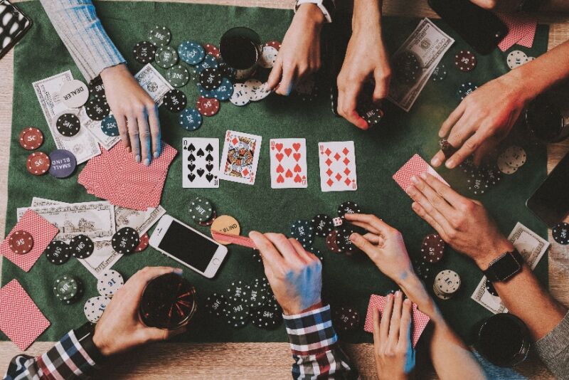 Friends themed party ideas - poker night