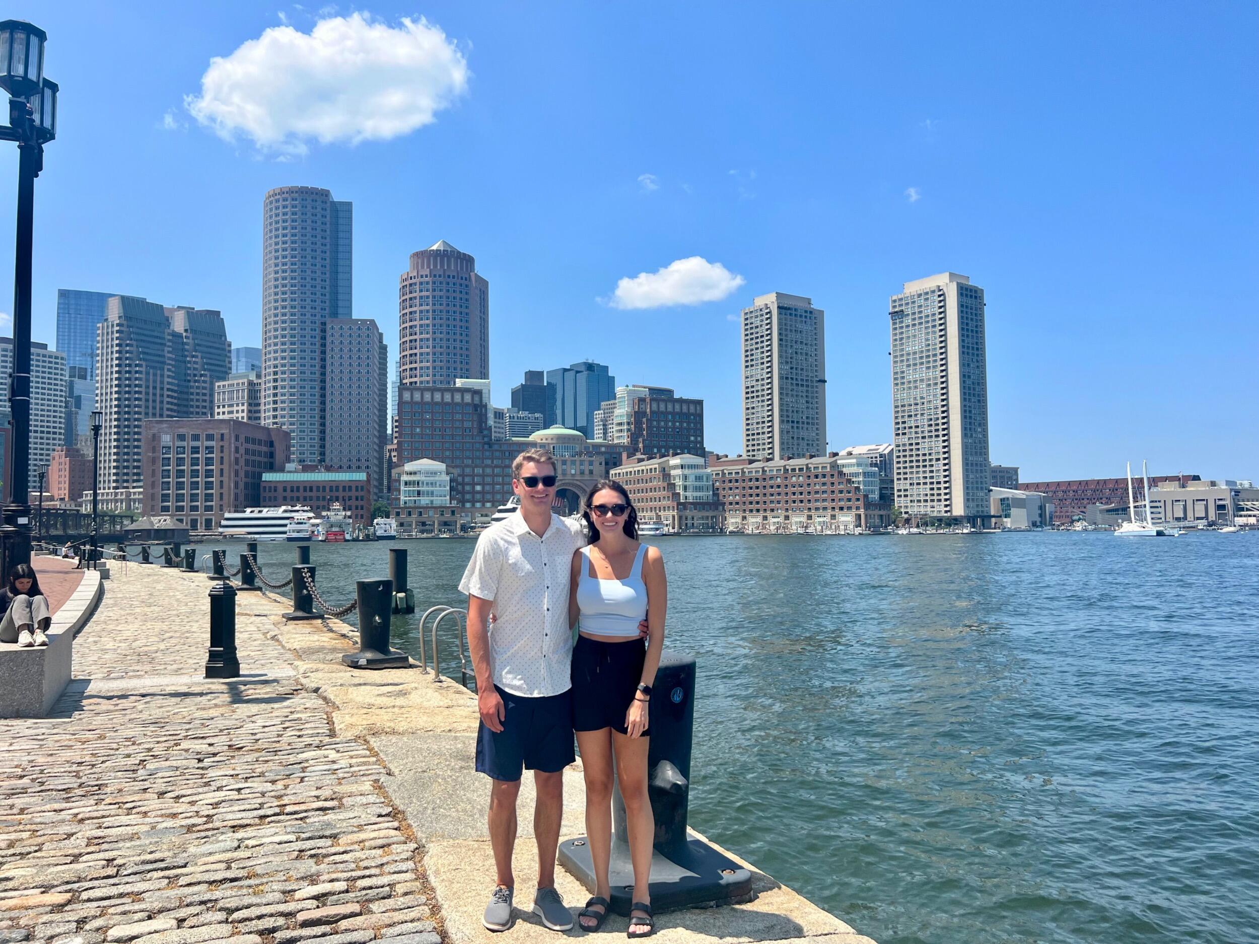 Went to visit Danica's sister, Morgan, in Boston, Massachusetts. 