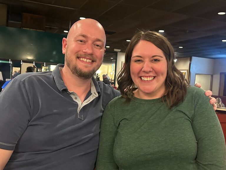 Traveled to Illinois for David to meet my family for Samantha's parents 40th wedding anniversary. 