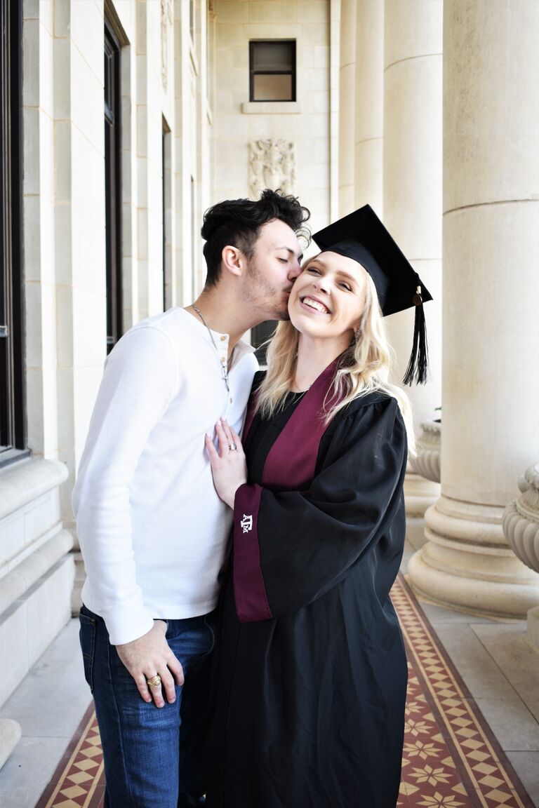 Maddy graduates from THE Texas A&M University! (With a B.S. in Agribusiness)