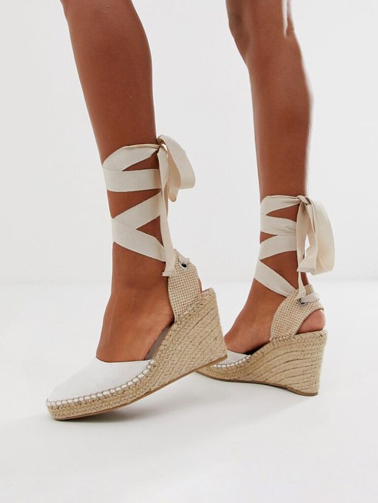 beach wedges shoes