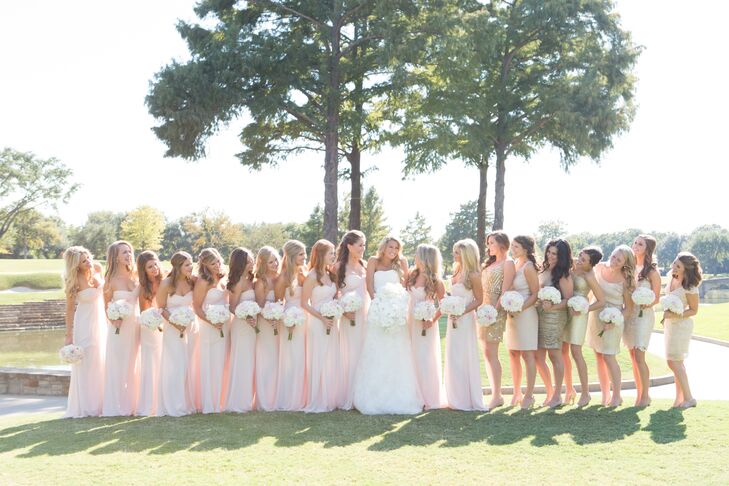 12 bridesmaids