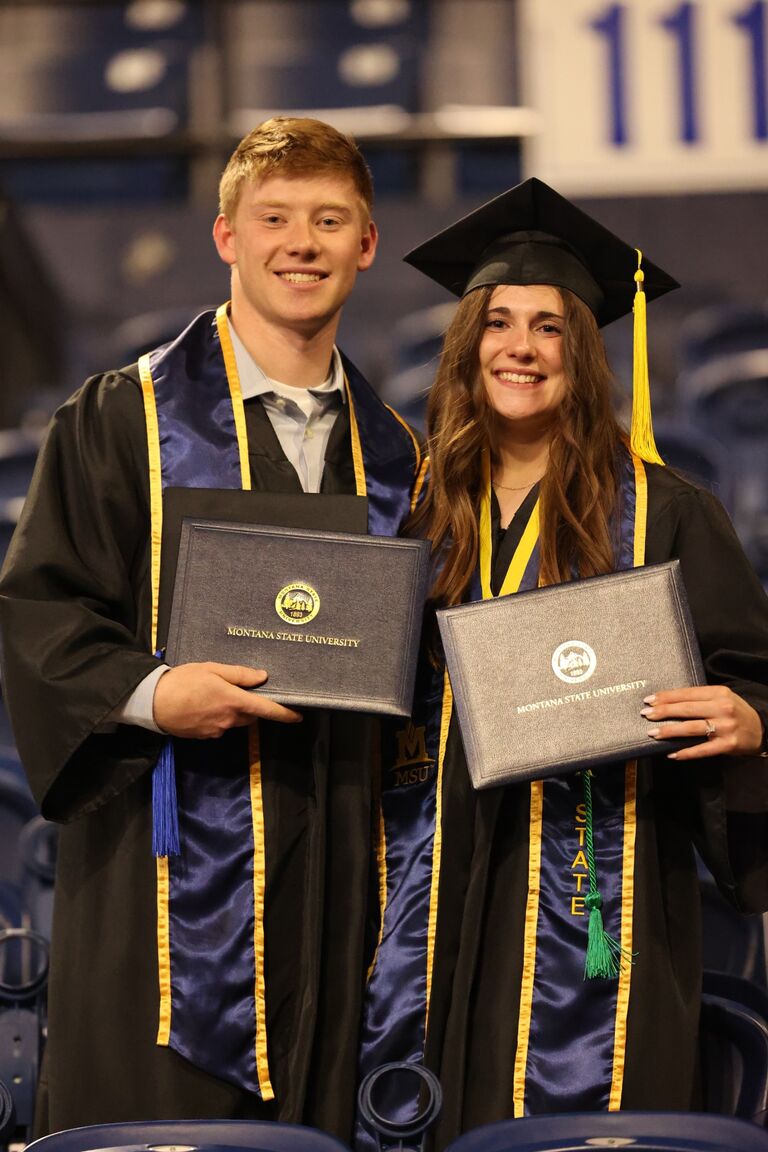 Graduation from Montana State University