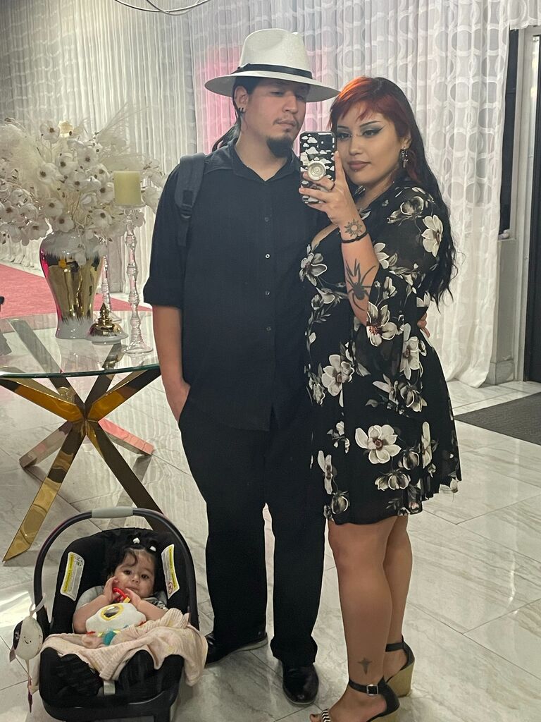 First time they took Solana out of town for a wedding.