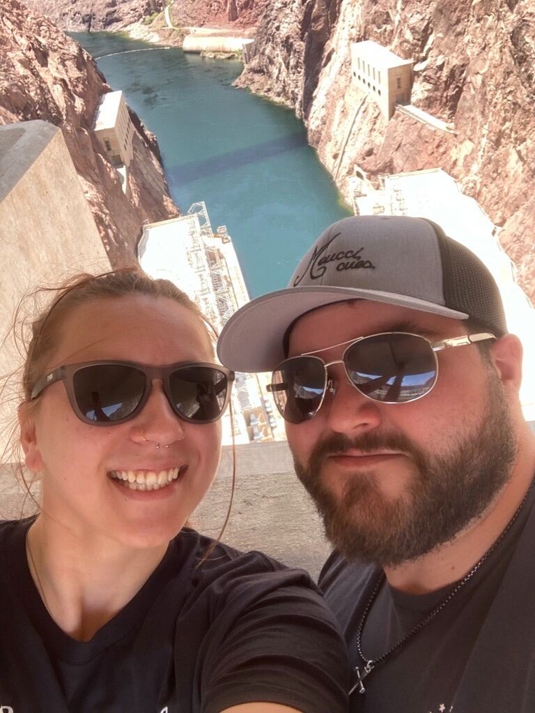 We saw the Hoover Damn...