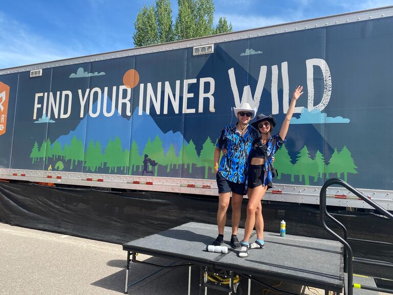 We ran our second Ragnar together in Aspen, CO with 16 of our friends and followed it up with an amazing dinner and night out to celebrate.