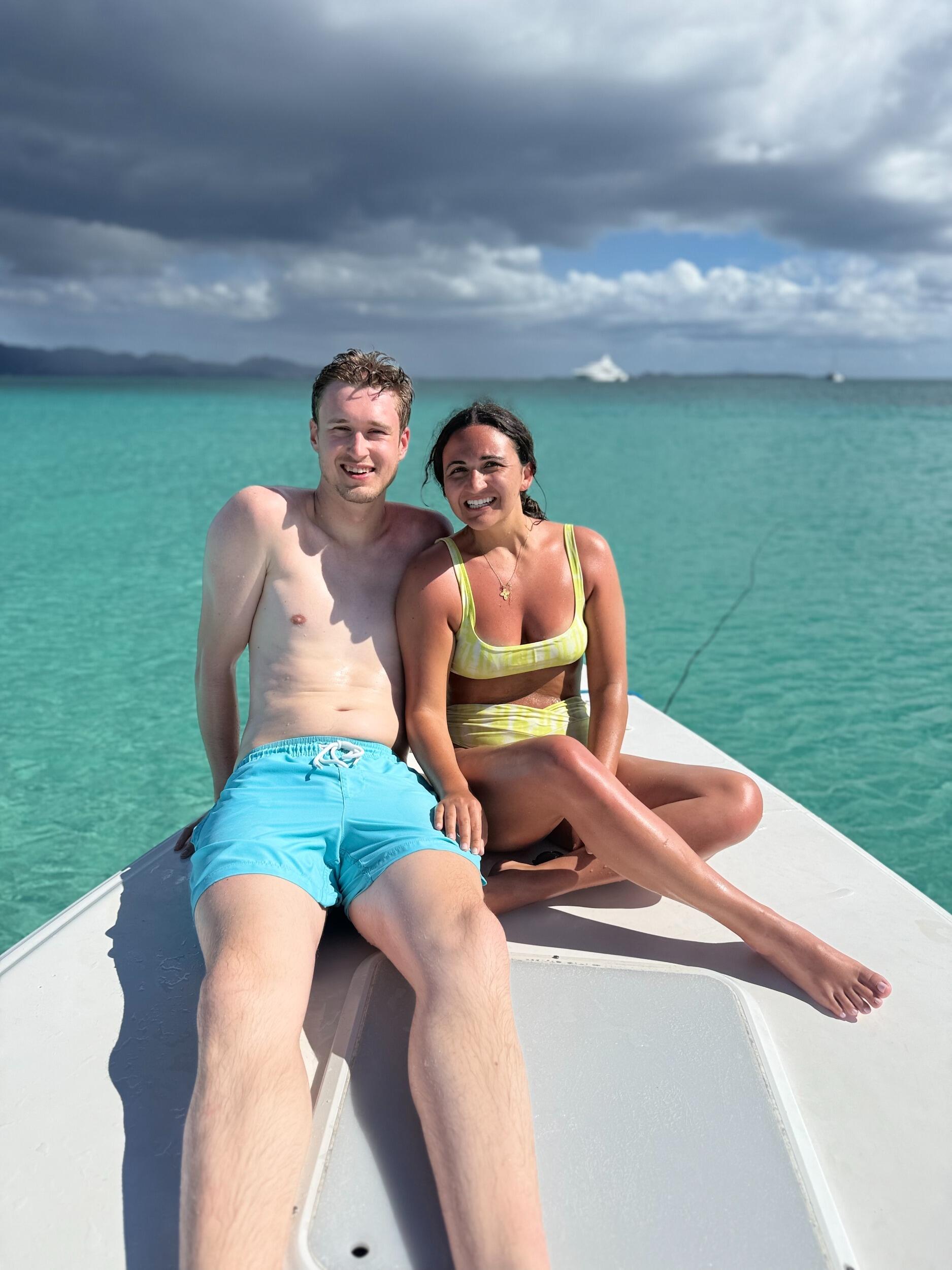 Day trip to Anguilla on my annual trip to St. Maarten with my mom