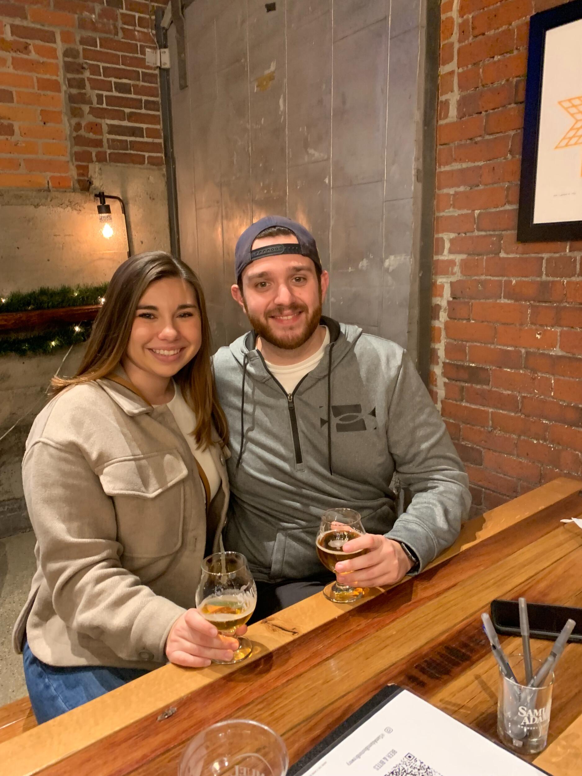 Year 6 we are living together (against Jenna's will) and discovering the Boston brewery scene. 