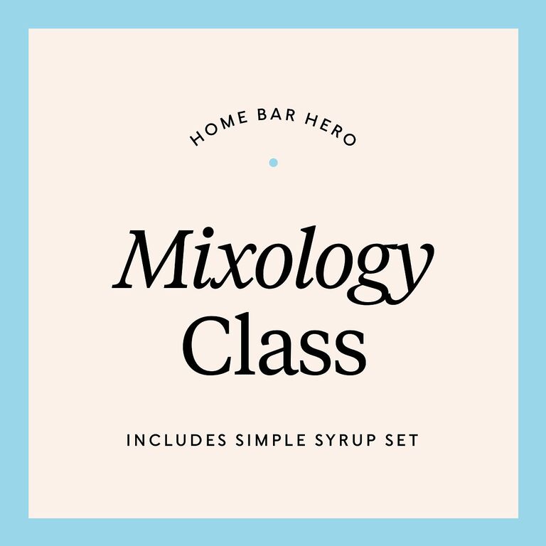 Home Bar Hero: Mixology Class anniversary gift for couples who have everything