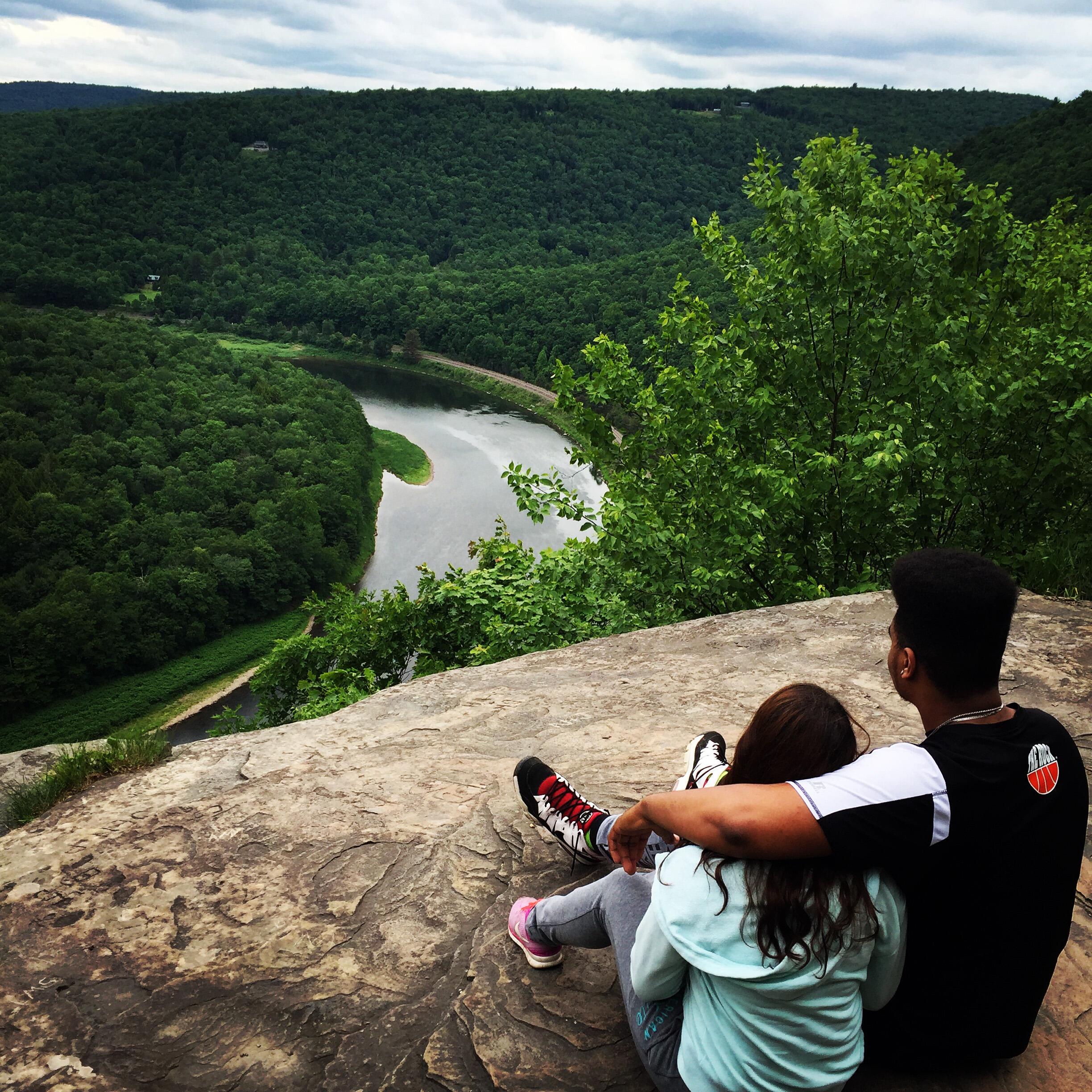 Paton's first (and only) trip to the Ledges