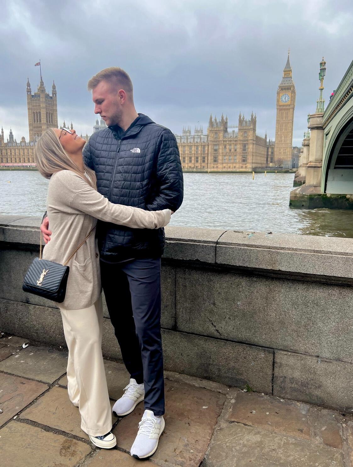 Alex took Madison to Europe for the first time - they spent 10 days in Ireland and London with Chris and Jackie