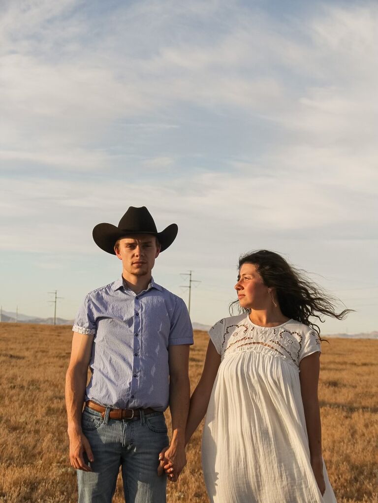 Desert Engagement photos