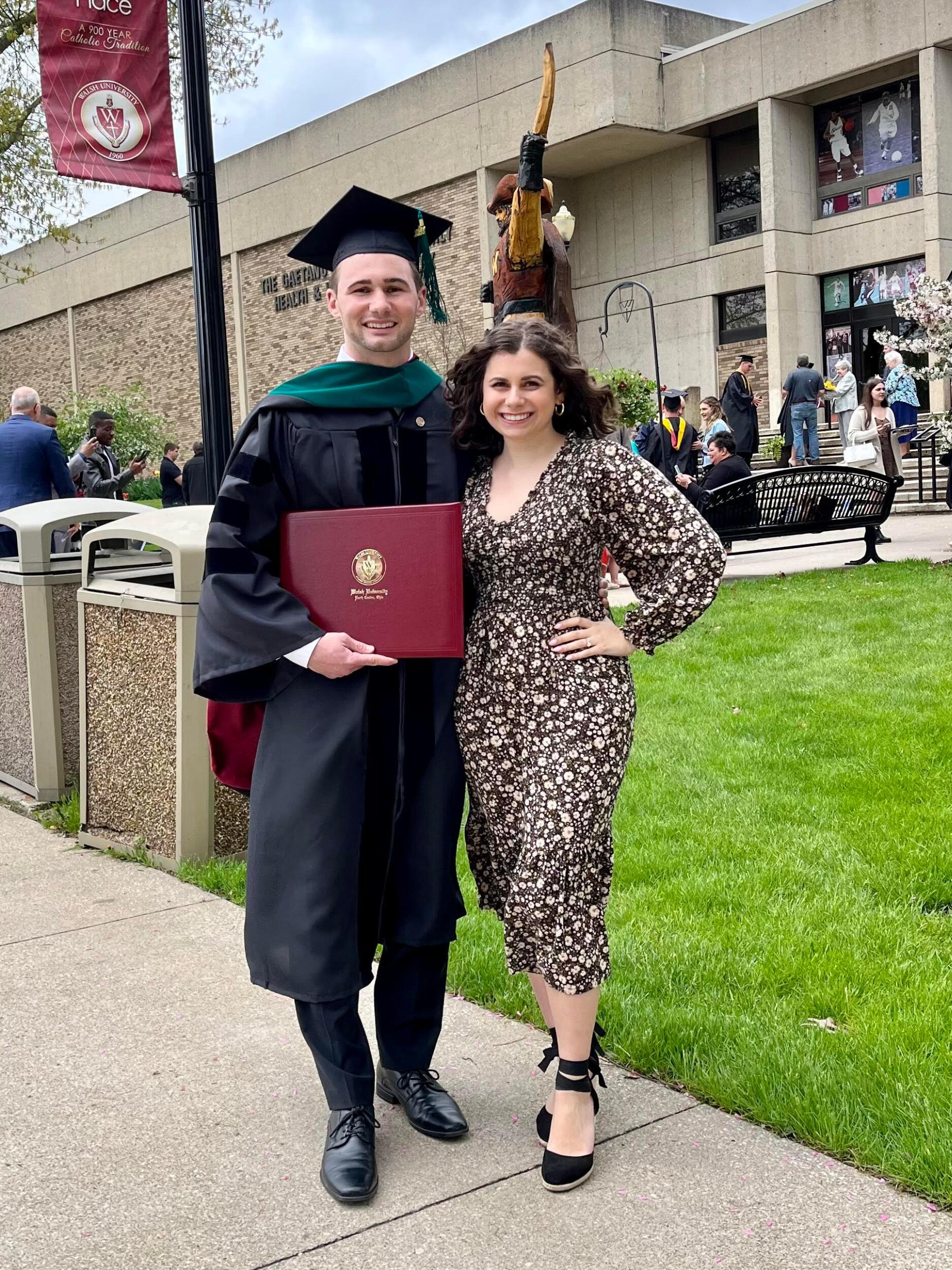 After three years of graduate school, Max became Dr. Maxwell Charles Bauer with his DPT in Physical Therapy. 