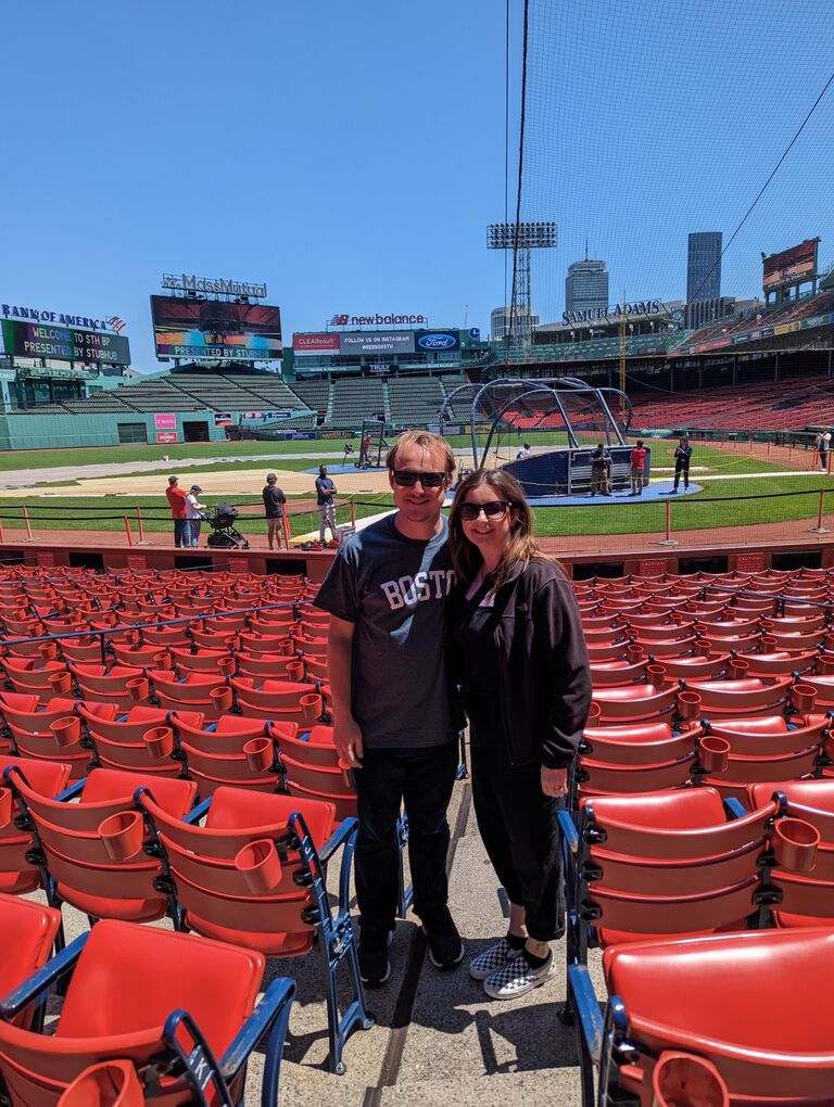 Took a tour of Fenway Park