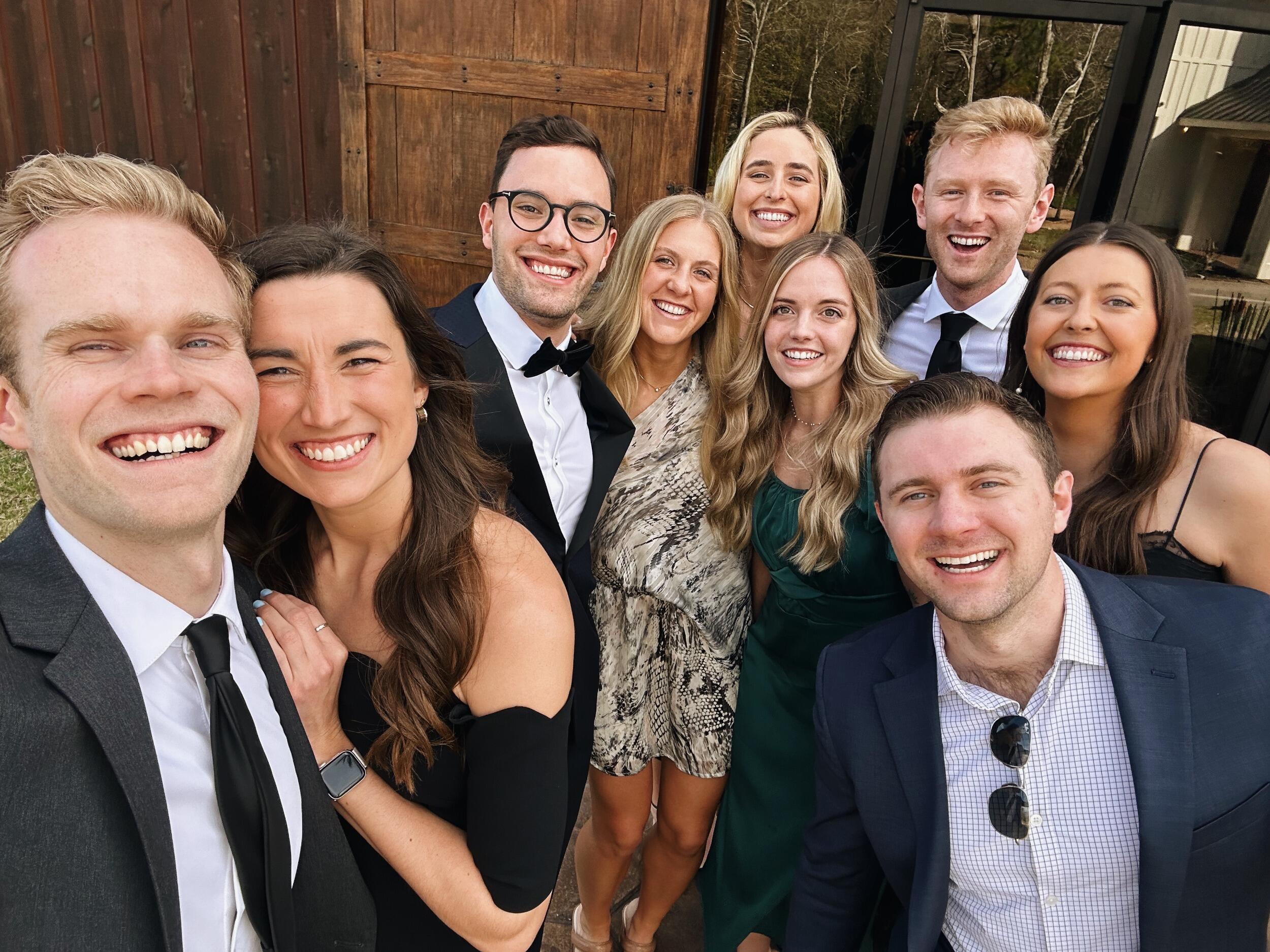Celebrated a wedding in Houston with friends!