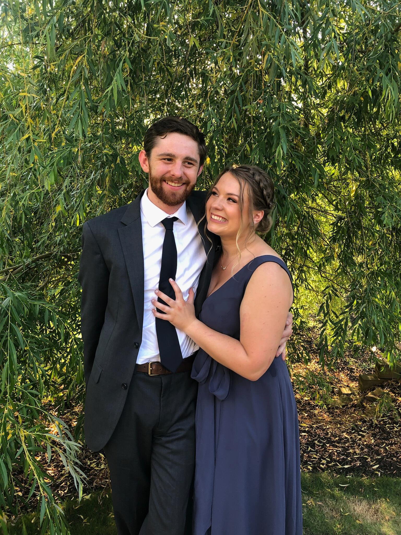 Alex and Taylor attend their first wedding together (as a couple). 