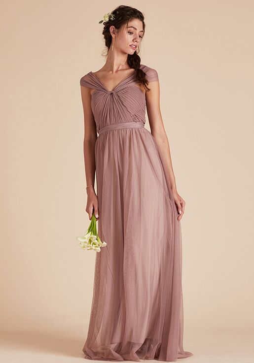 Birdy Grey Christina Convertible Dress in Sandy Mauve Bridesmaid Dress