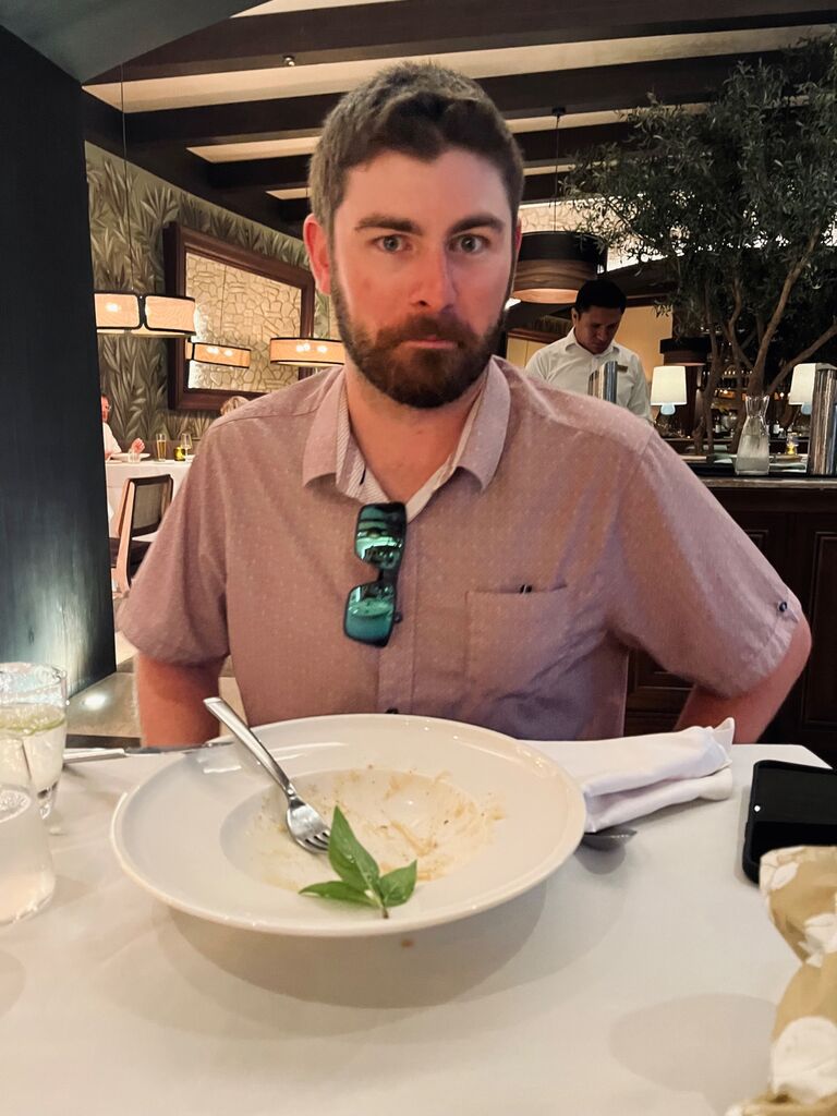 Trip to Mexico (Brent looking suspicious). 
