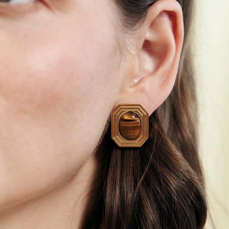Tini Lux statement stud earrings