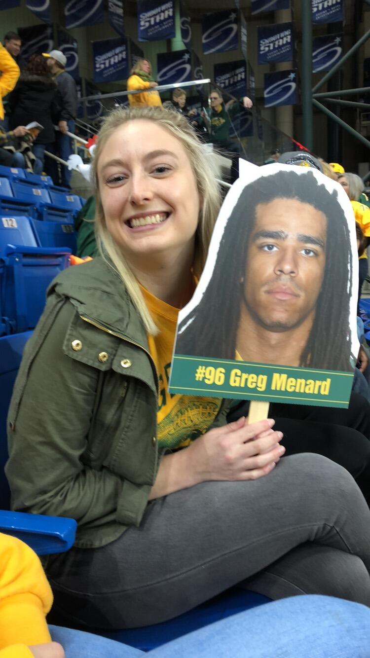 Greg won his fourth FCS National Championship title while playing for the Bison Football Team!