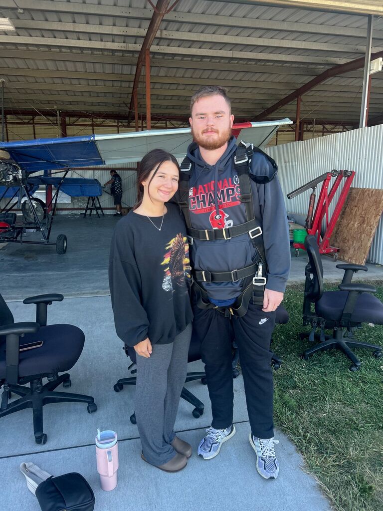 will’s going skydiving!