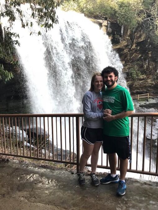 Tate's first time visiting Kati's parents and hometown of Franklin, NC.