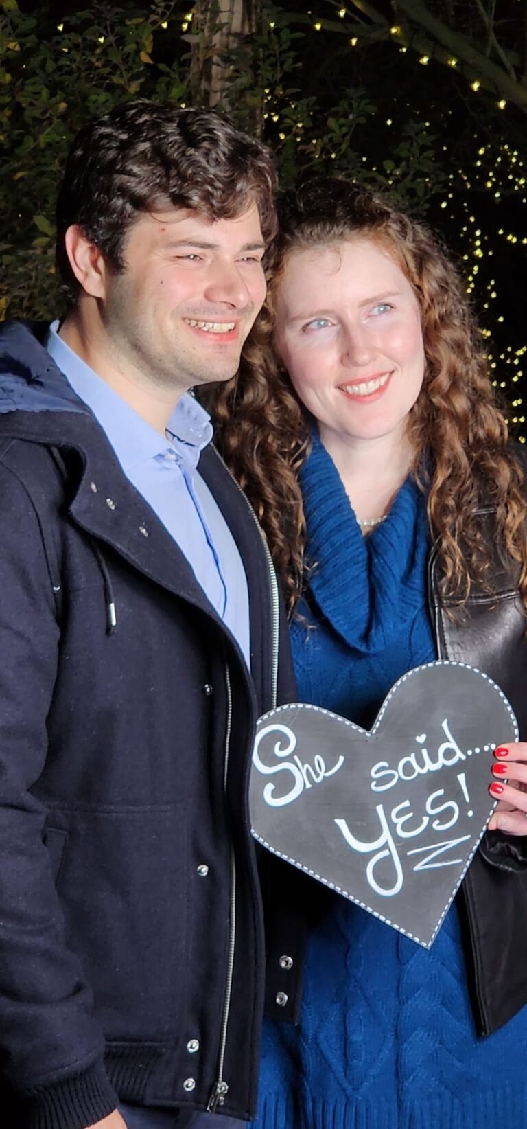 Our sweet engagement. Noah brought us back to where it all started by proposing at the Desert Botanical Garden. We walked around during their beautiful luminaria event and our parent's secretly following us to capture the moment. With lights, music, and love in the air, an excited "YES!" was said and the start of our new journey begins.         