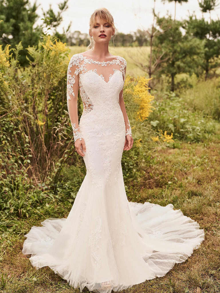 How To Make Illusion Lace Gown Online