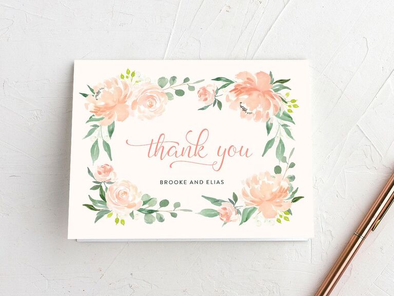 18 Bridal Shower Thank-You Cards For Every Type of Bride