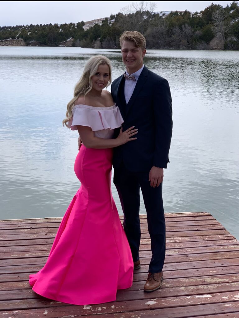 Our senior prom. 