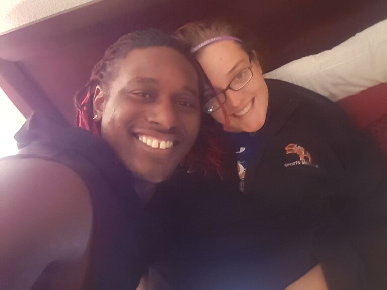 We enjoy spending time with each other, even if we are just relaxing at home. 