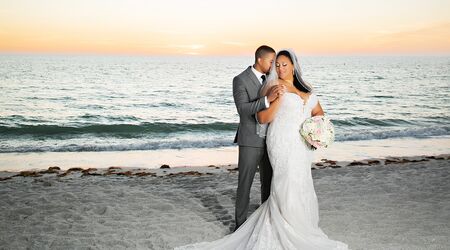 Black, Gold And Coral Downtown St. Pete Wedding, NOVA 535 - Marry Me Tampa  Bay