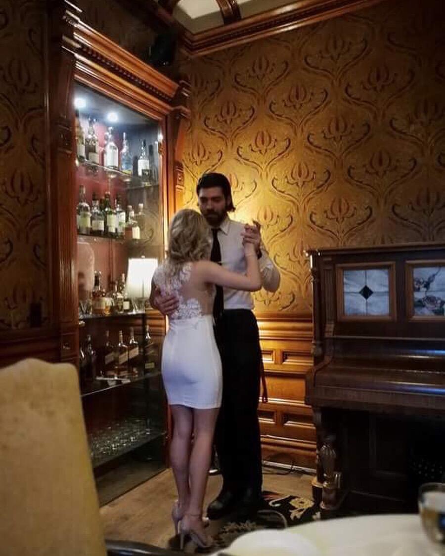 We started taking dance lessons & decided to show off on my birthday.