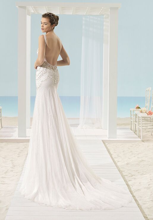 Aire Beach  Wedding  Xacob Wedding  Dress  The Knot 