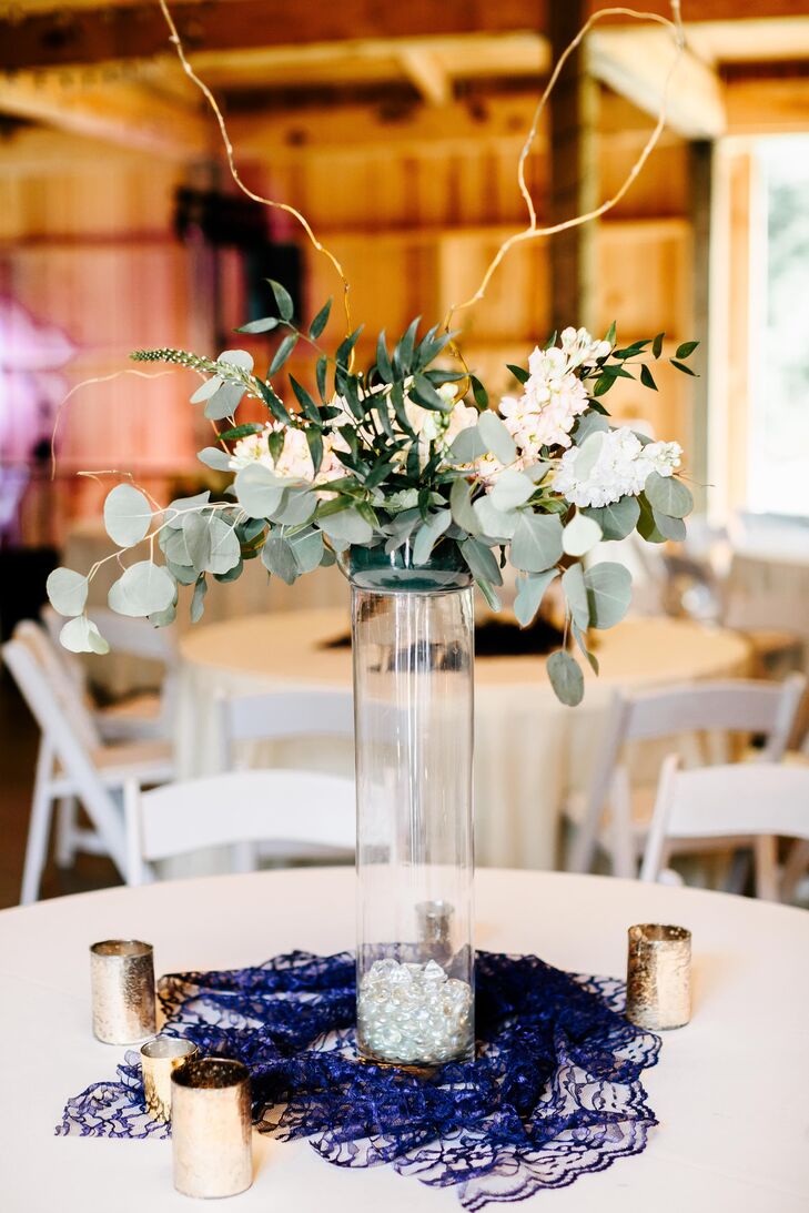 Silver Dollar Eucalyptus Centerpiece